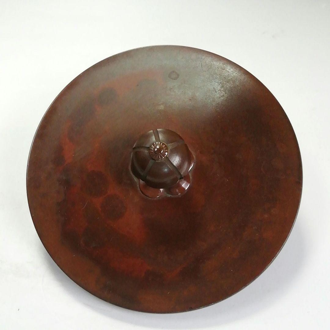 Ｓ６１４　茶釜　『腰霰　姥口竹耳釜』『人間国宝　高橋敬典作』　共箱　茶道具