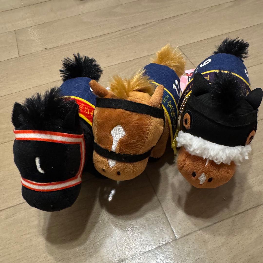 サラブレッドコレクション　マスコットボールチェーン　3点セット