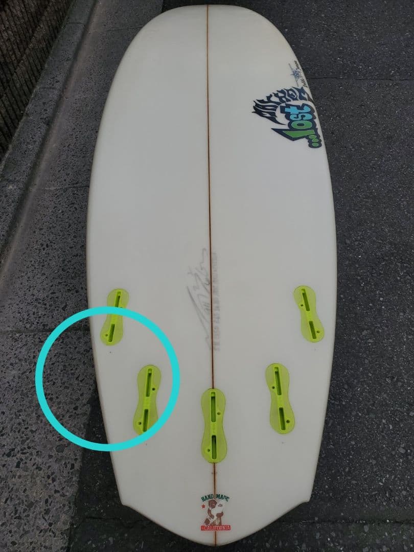 と*う様 lost Bubble Jumper 5'8 5フィン