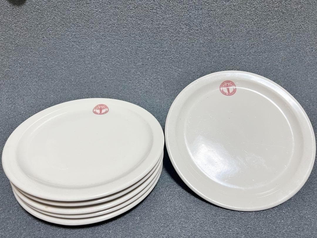 米軍 実物 メディカル プレート 40’s 6枚