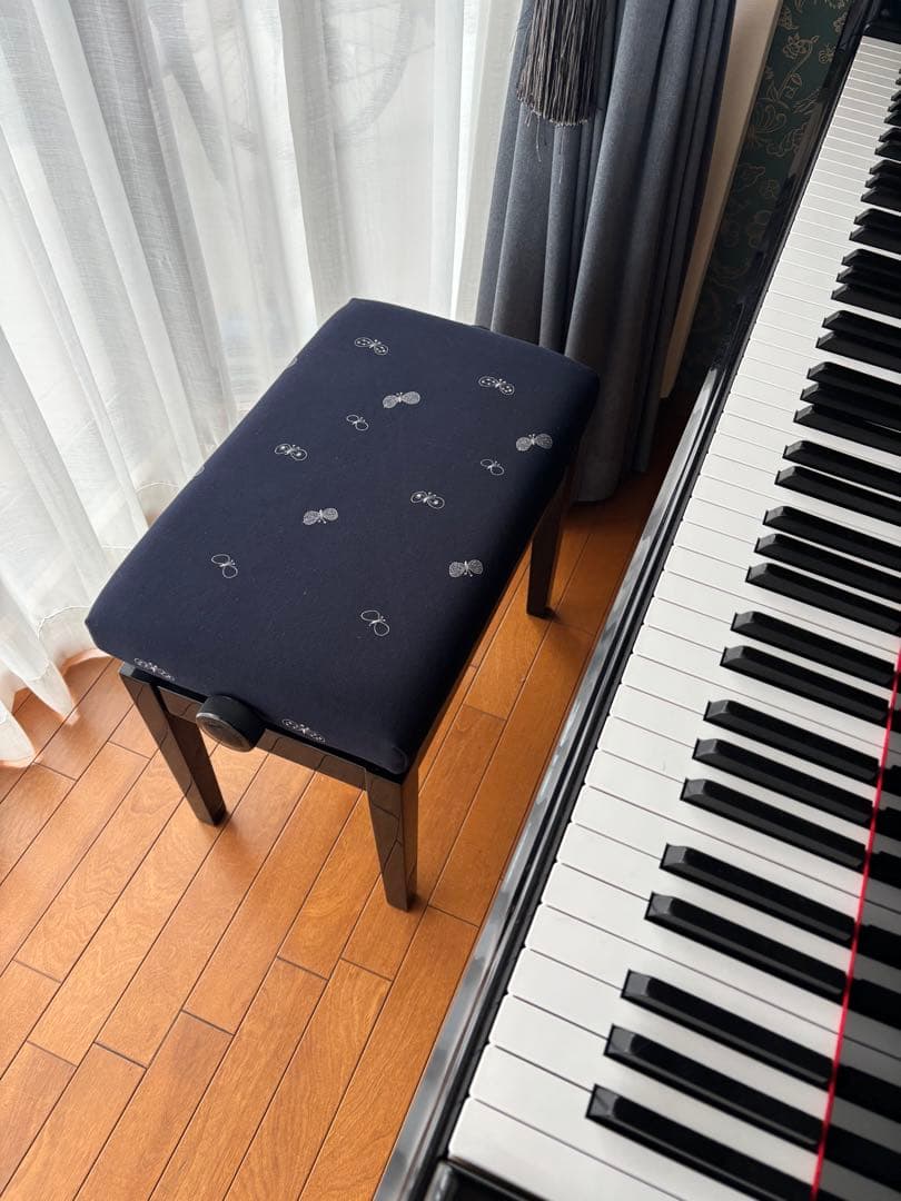 ピアノ椅子　ベンチ型