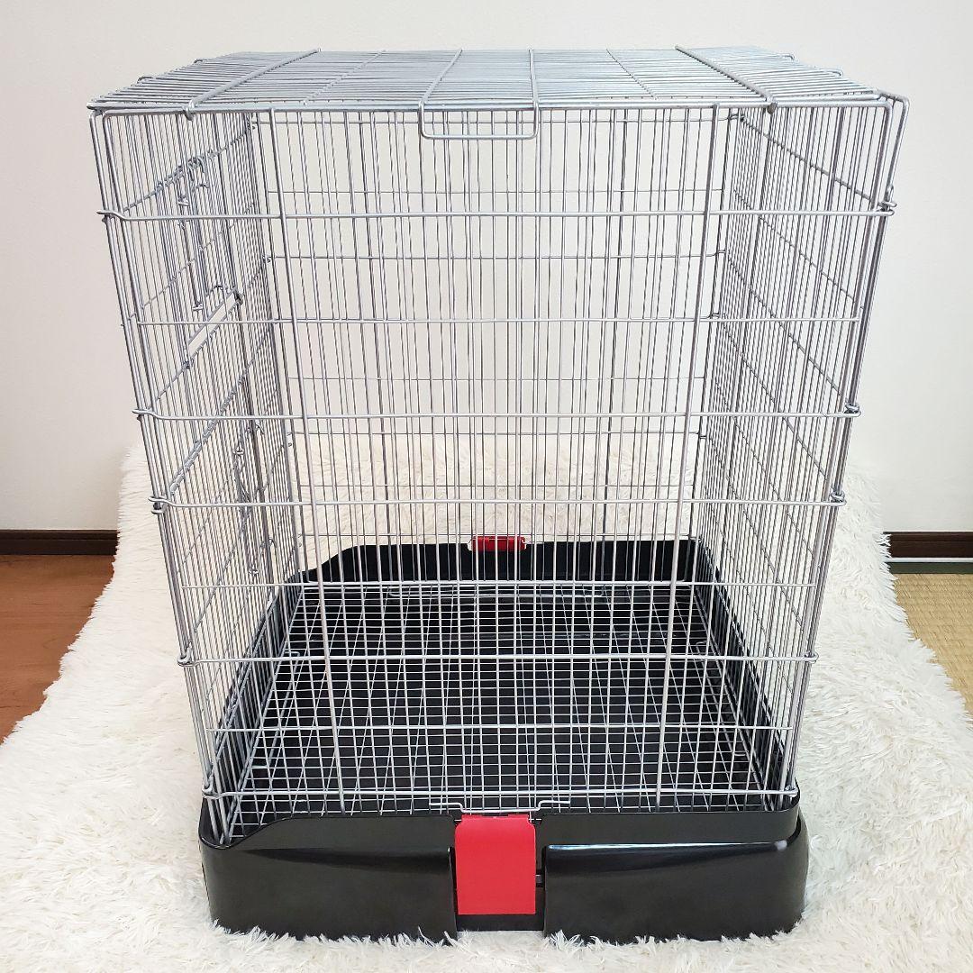 SANKO サンコー イージーホームハイ 40 ブラック 給水ボトル付 小動物