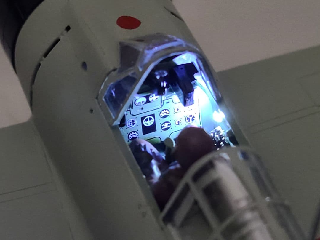 零式艦上戦闘機21型 坂井三郎乗機リアルモーターライズ完成品