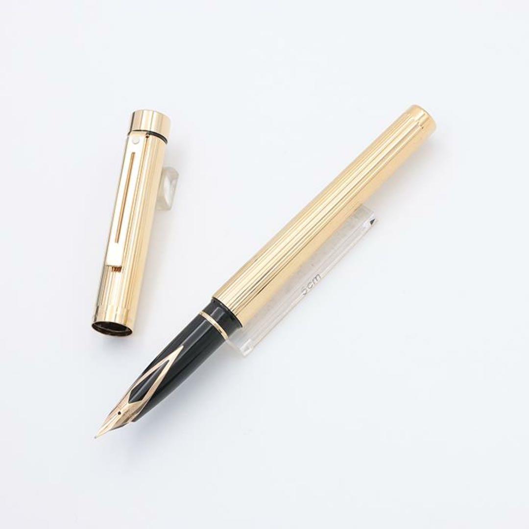 SHEAFFER シェーファー 万年筆 タルガ ゴールドプレート