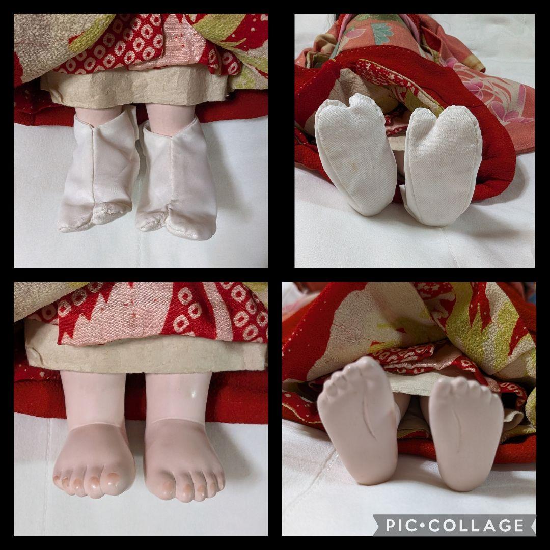 市松人形　小柄な優しいお顔の可愛いお嬢様　身長36.5cm