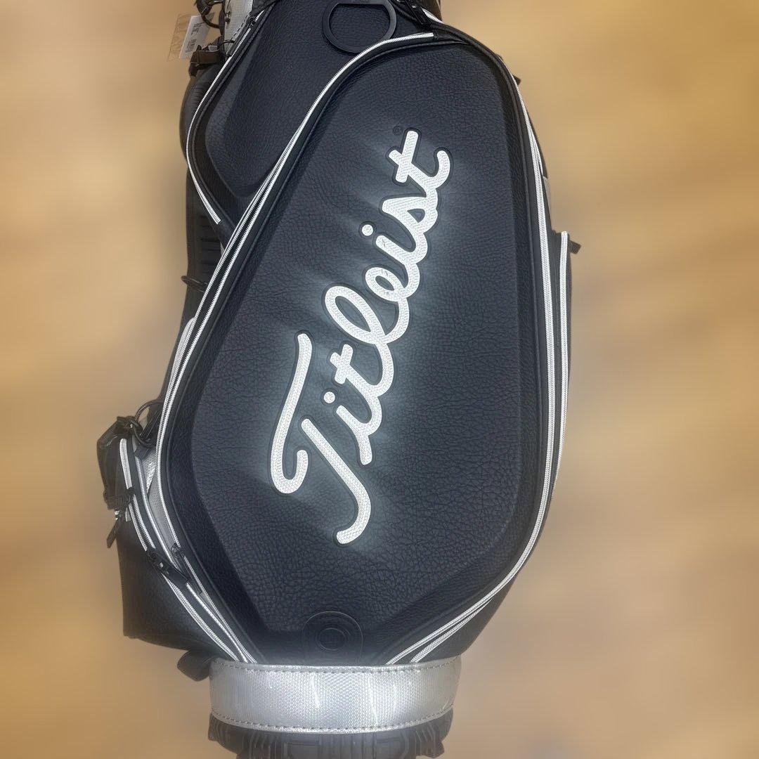 Titleist ゴルフバッグ・キャディバッグ 黒/白