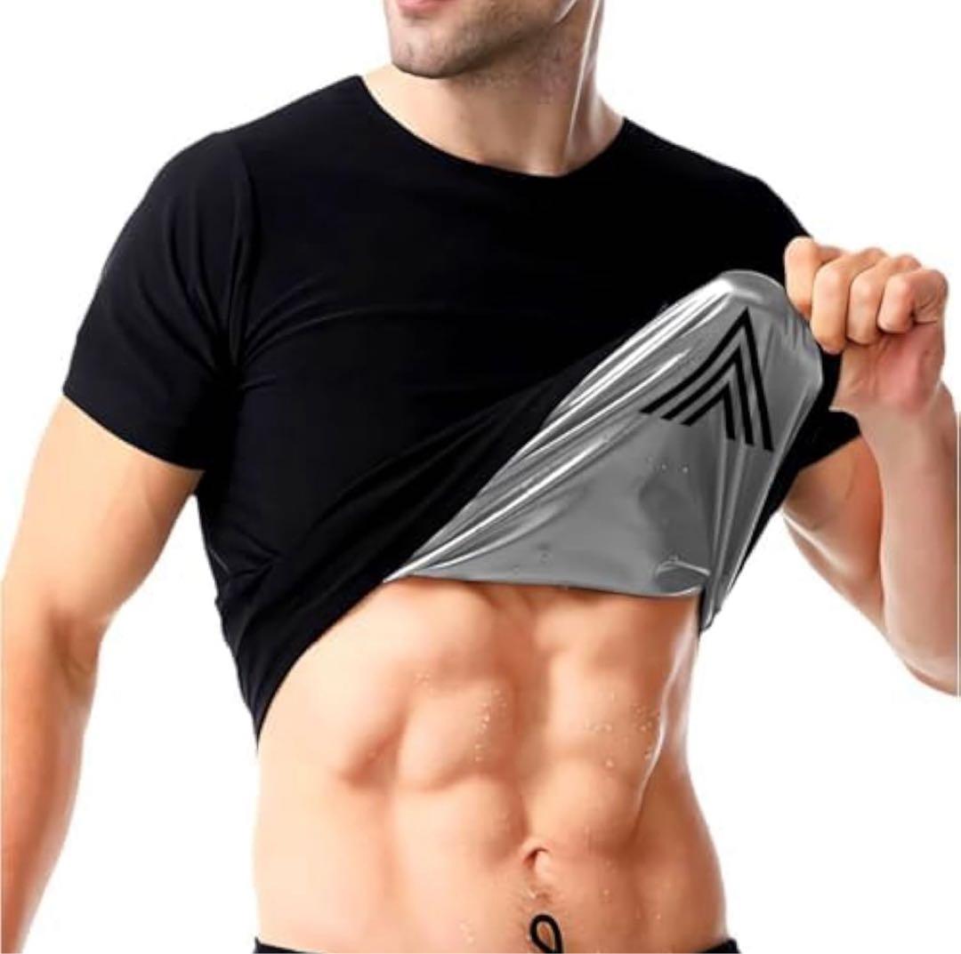 【新品未使用未開封】HEATTRAP ブラック Tシャツ　 Mサイズ　2枚セット