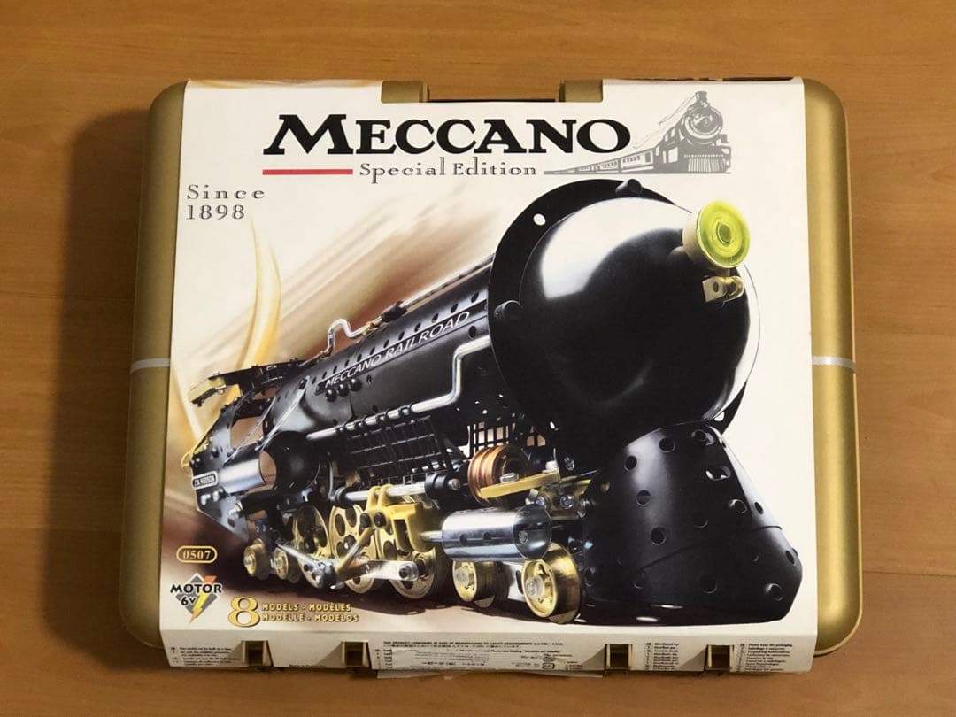 【未開封】MECCANO Special Edition 蒸気機関車キット