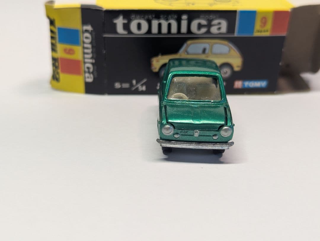 9 黒箱 箱付き スバル r2 トミカ アイボリーシート 日本製