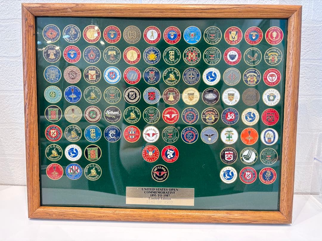 U.S. Open ゴルフマーカーコレクション　アメリカ合衆国オープン記念メダル