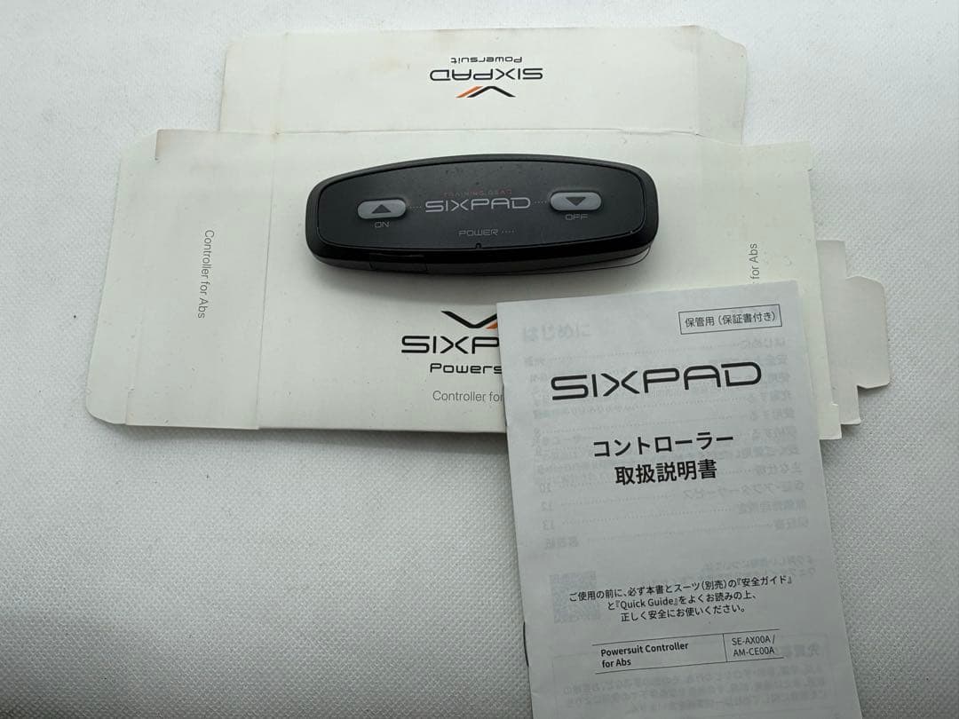 【超美品】SIXPAD 充電式 Powersuit Abs