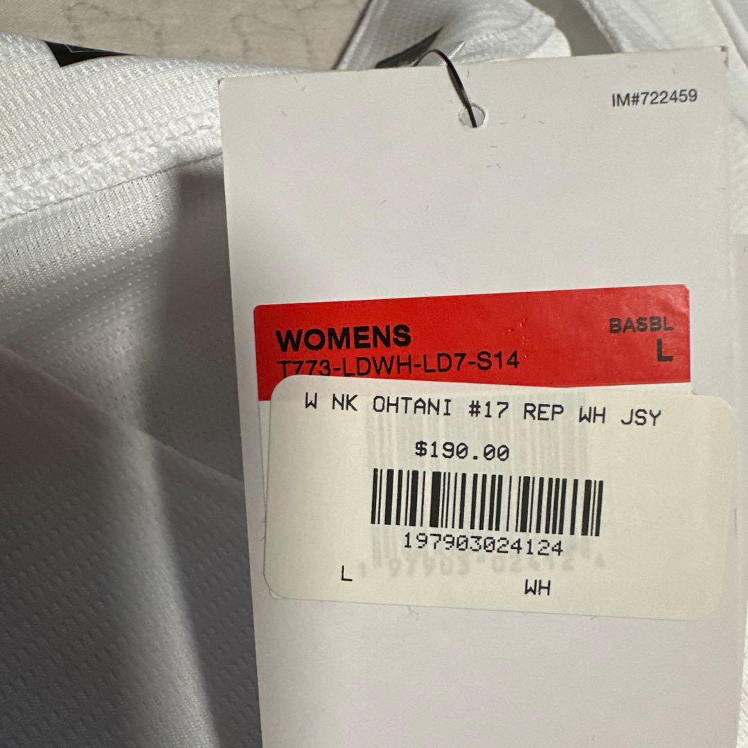 ドジャース　公式ユニホーム　大谷翔平新品タグ付き