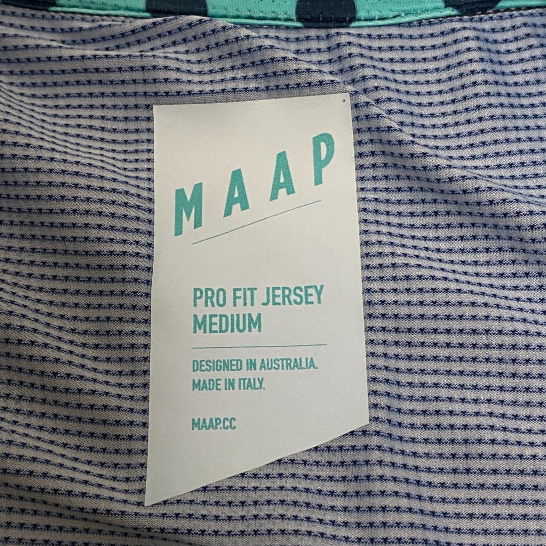 【美品】 サイクルジャージ M マルチカラー イタリア製