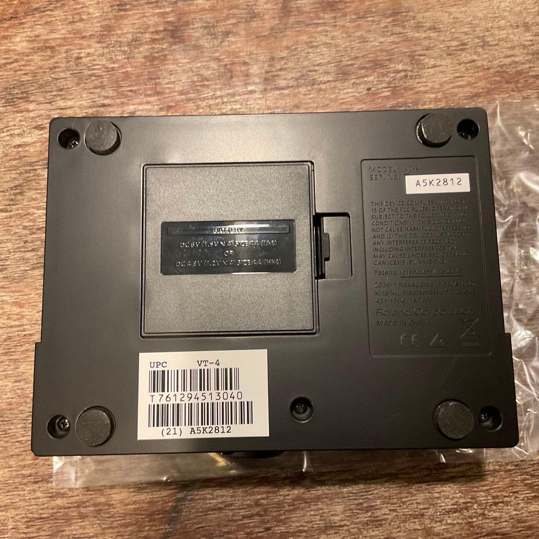 美品！ローランド VT-4 ボイストランスフォーマー ボーカルエフェクター