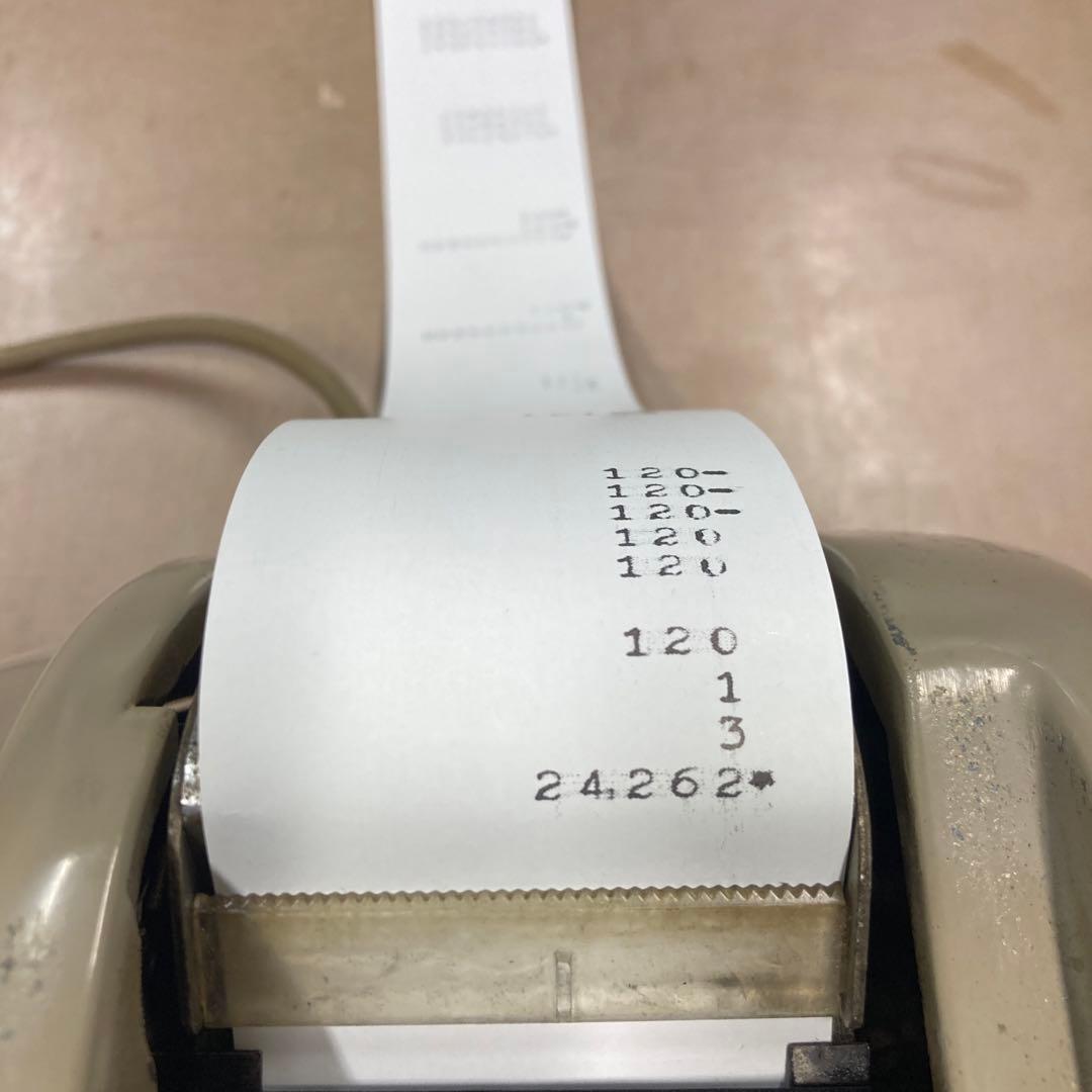 【超希少！送料込！】フランス製　機械式電卓　Burroughs TEN KEY