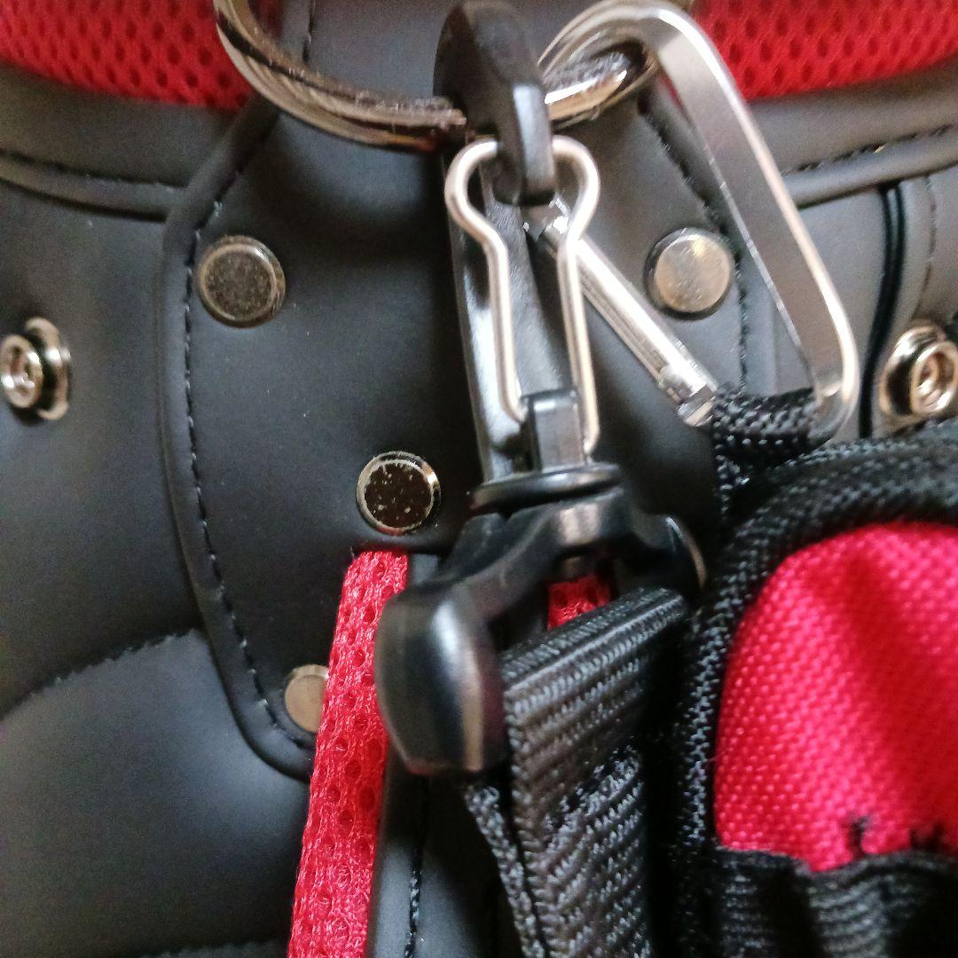 ＰＩＮＧ ピン ゴルフ キャディバッグ９型【ブラック/レッド】美品！