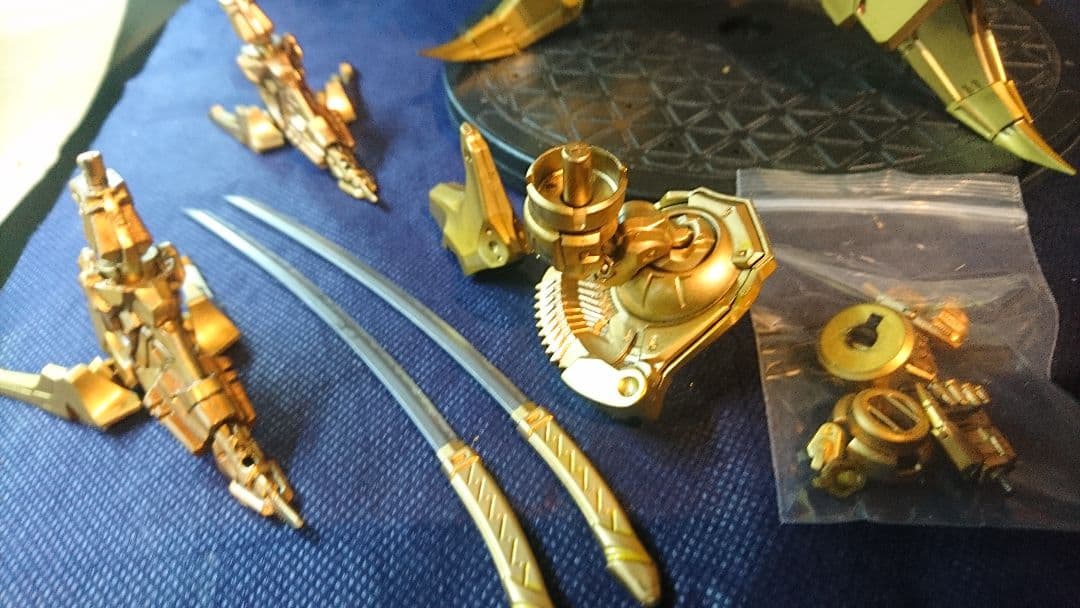 ボークス ナイトオブゴールド &AT コンバート仕様 ファイブスター物語 完成品