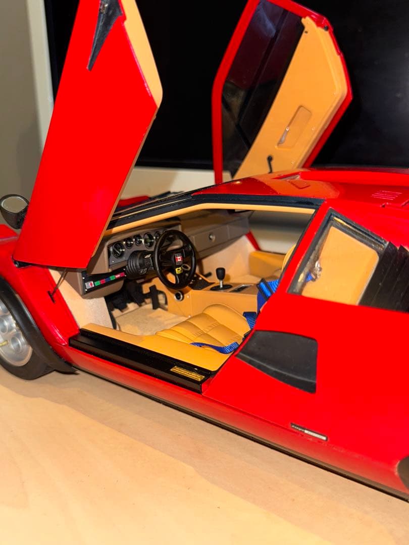 デアゴスティーニ　ランボルギーニ カウンタックLP500S 欠品完成品