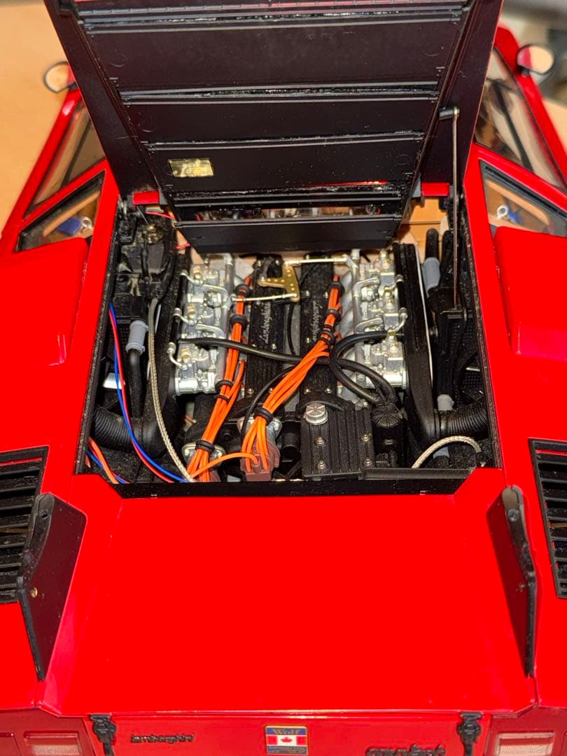 デアゴスティーニ　ランボルギーニ カウンタックLP500S 欠品完成品