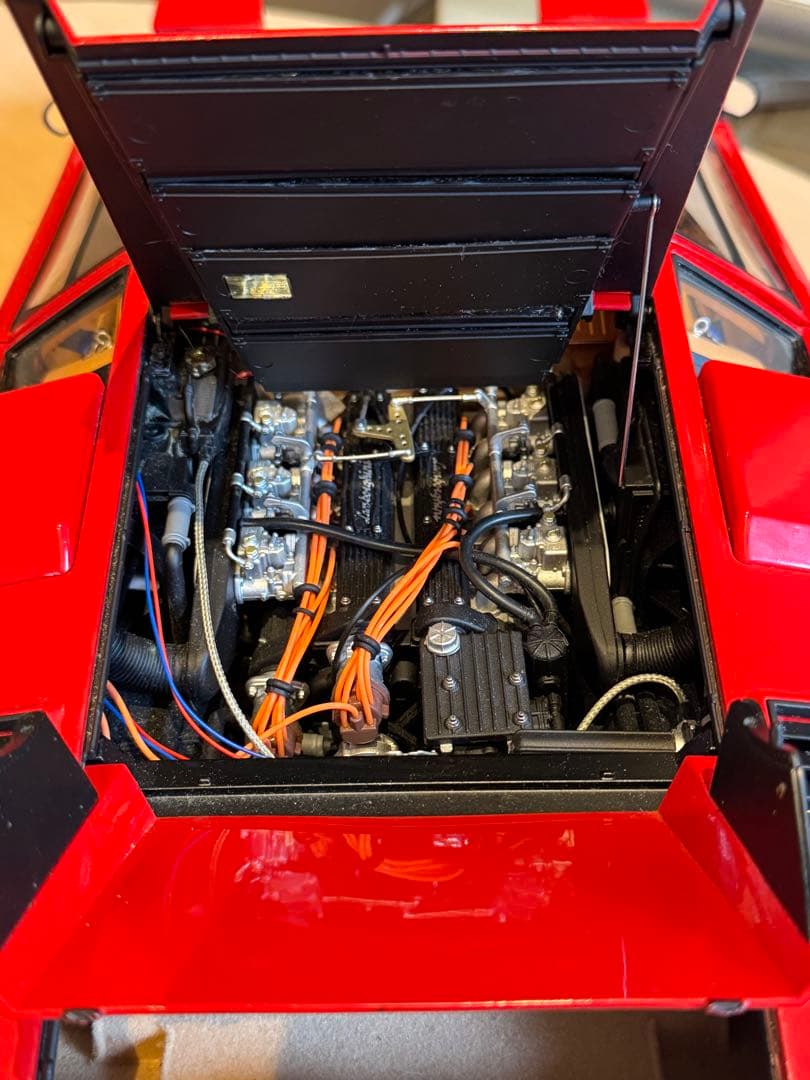 デアゴスティーニ　ランボルギーニ カウンタックLP500S 欠品完成品