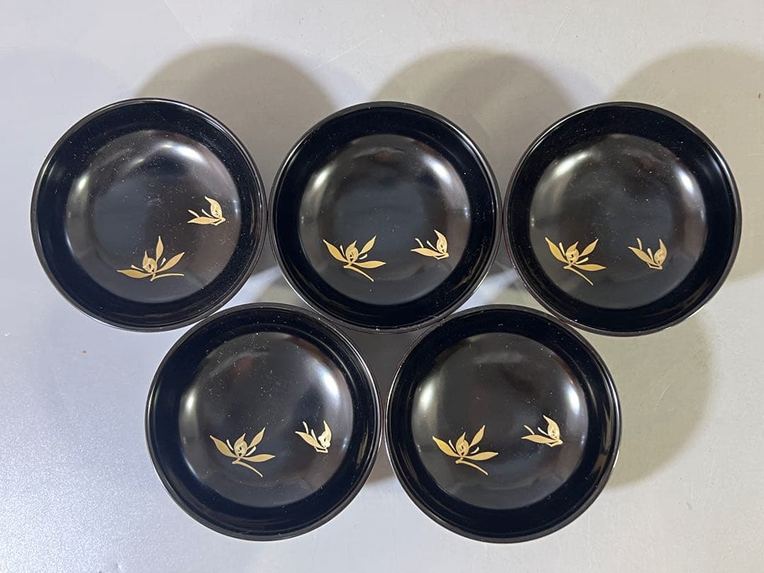 DT739 輪島塗 吸物碗 ５客 美品