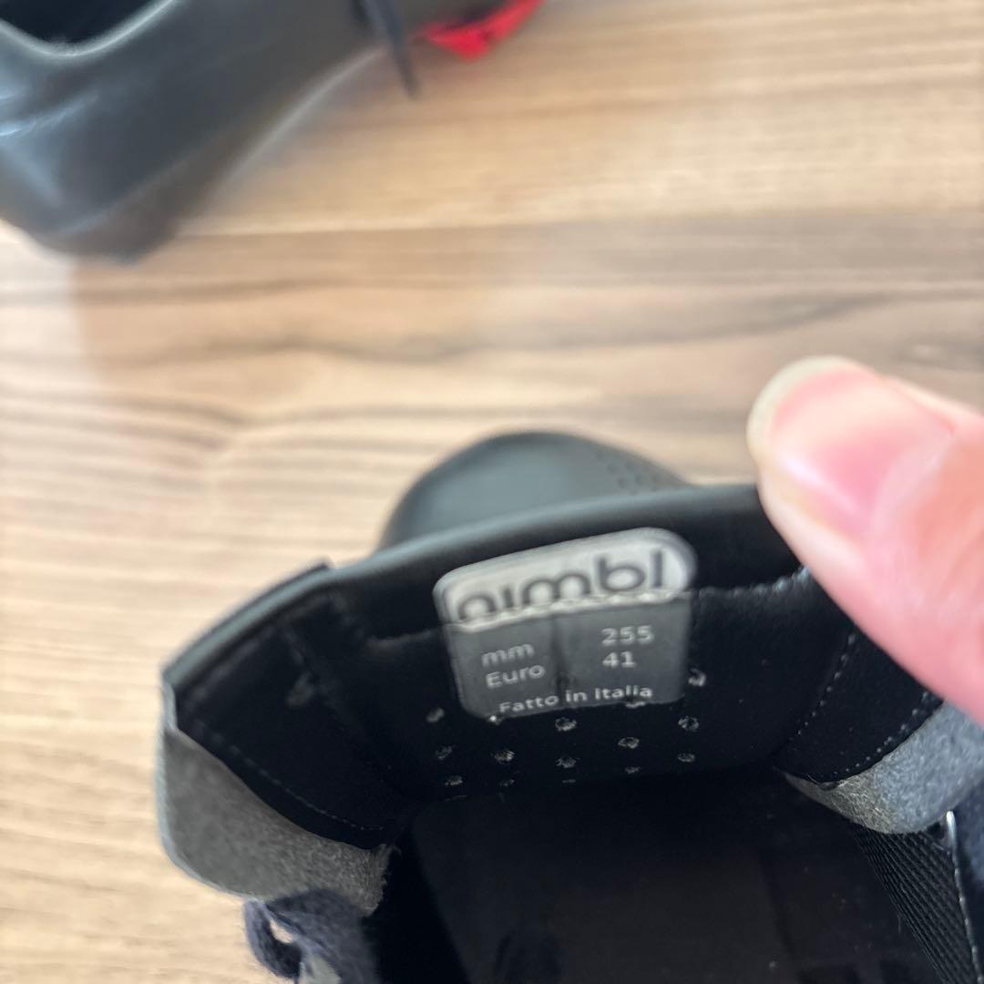競輪選手も使用する nimbl（ニンブル） ブラック / サイズ41