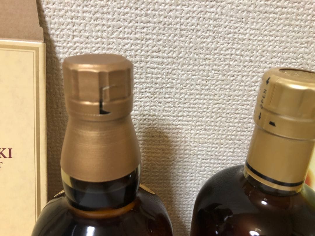 山崎 12年 シングルモルトウイスキー 竹鶴　700ml 2本セット