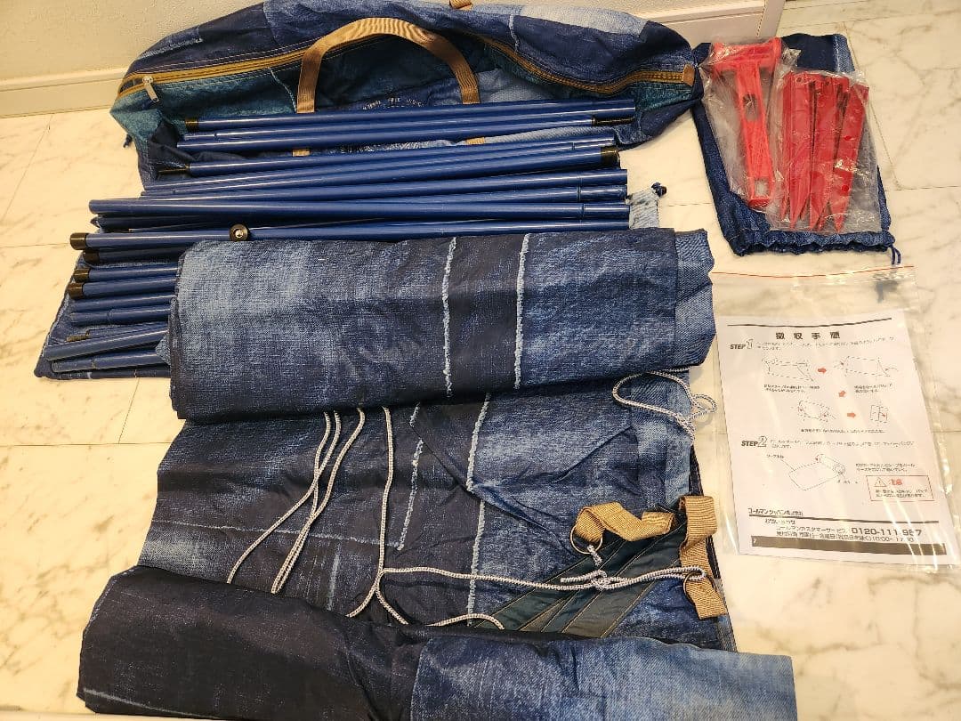 希少！ 美品 Coleman×モンロ　廃盤　インディゴレーベル