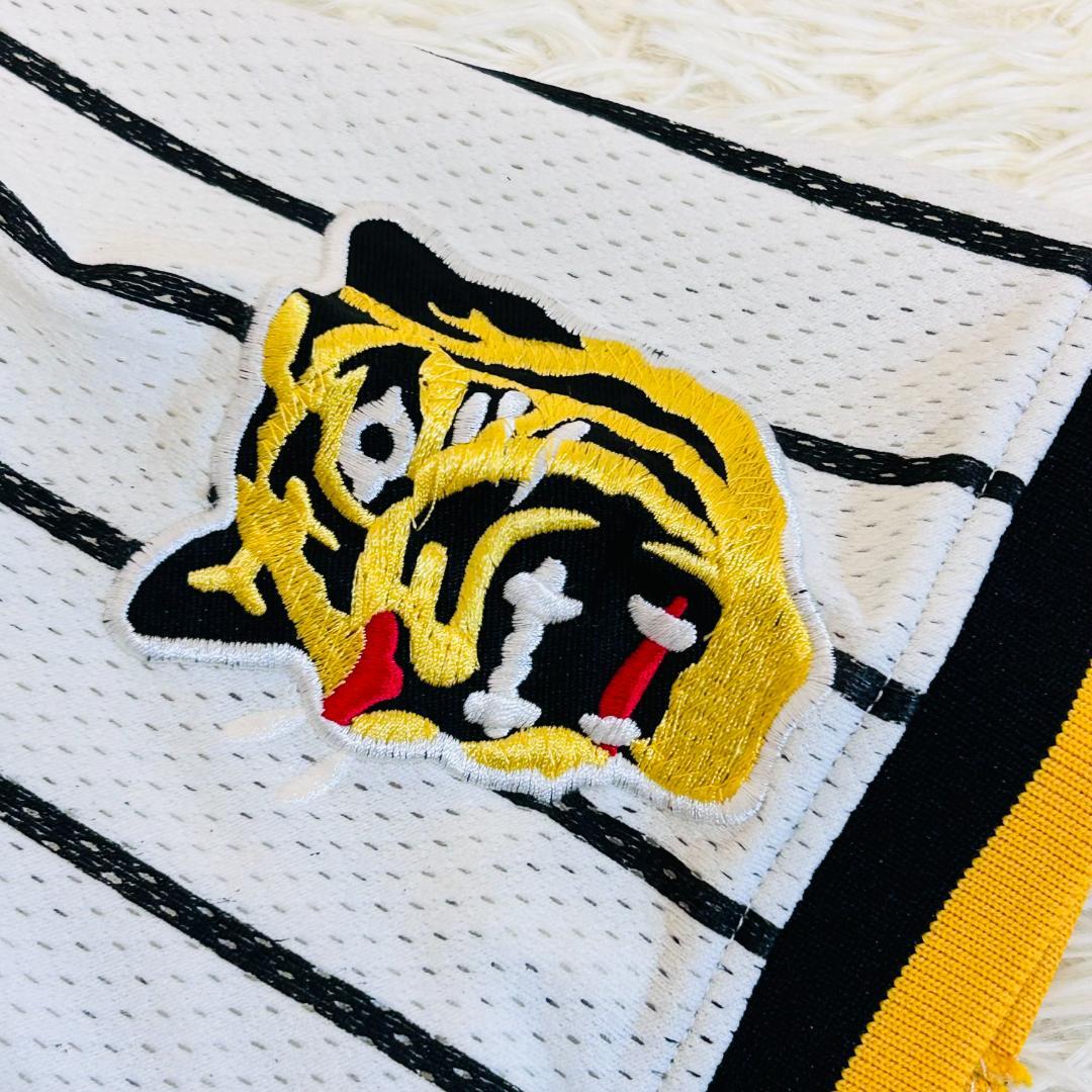 超レア　阪神タイガース　ユニフォーム　当時物　野球　イエロー　90s　L