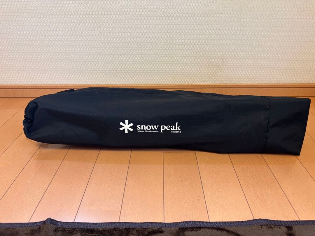 雪峰祭 2022春 限定モデル スノーピーク ローチェアショート ブラック