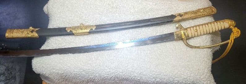 サーベル式軍刀　指揮刀　軍刀　摸造刀