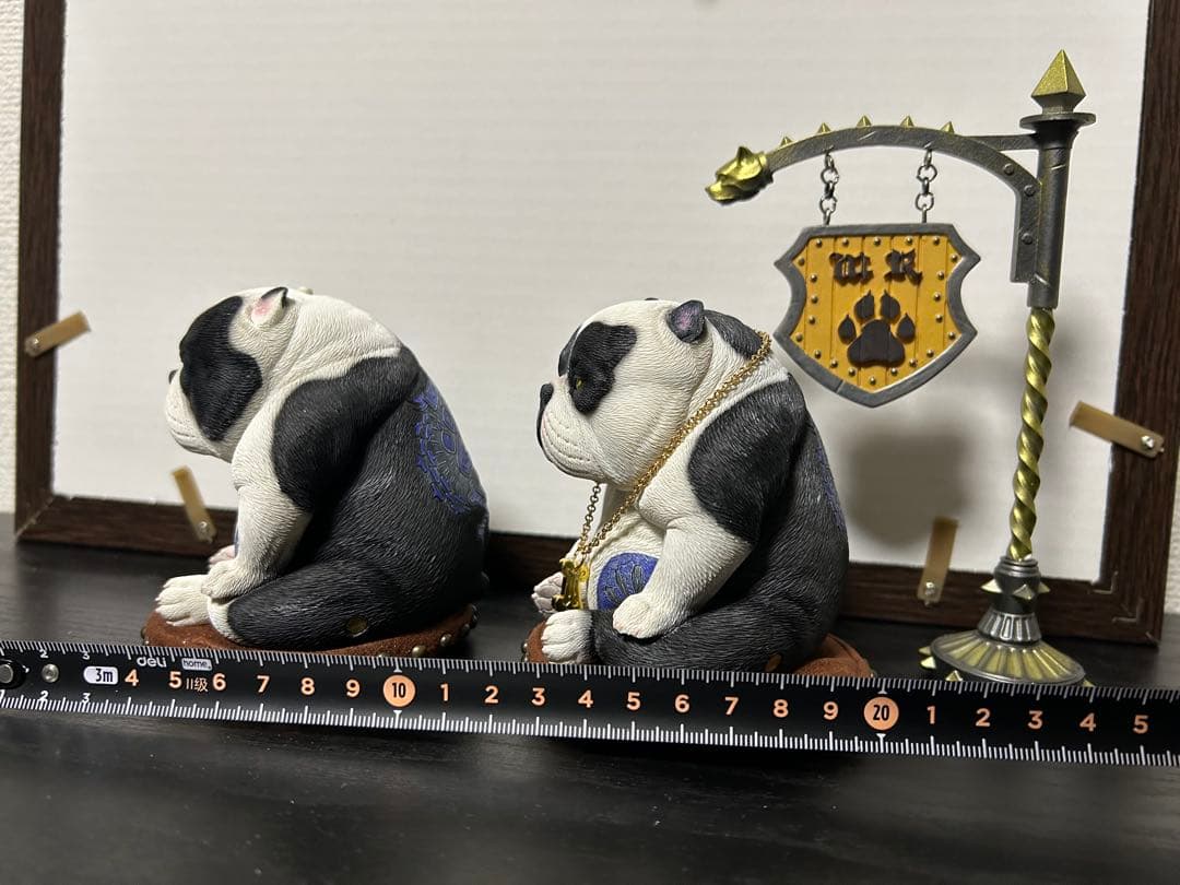 中古フィギュア ストリートファイタードッグ B5 A2 セット