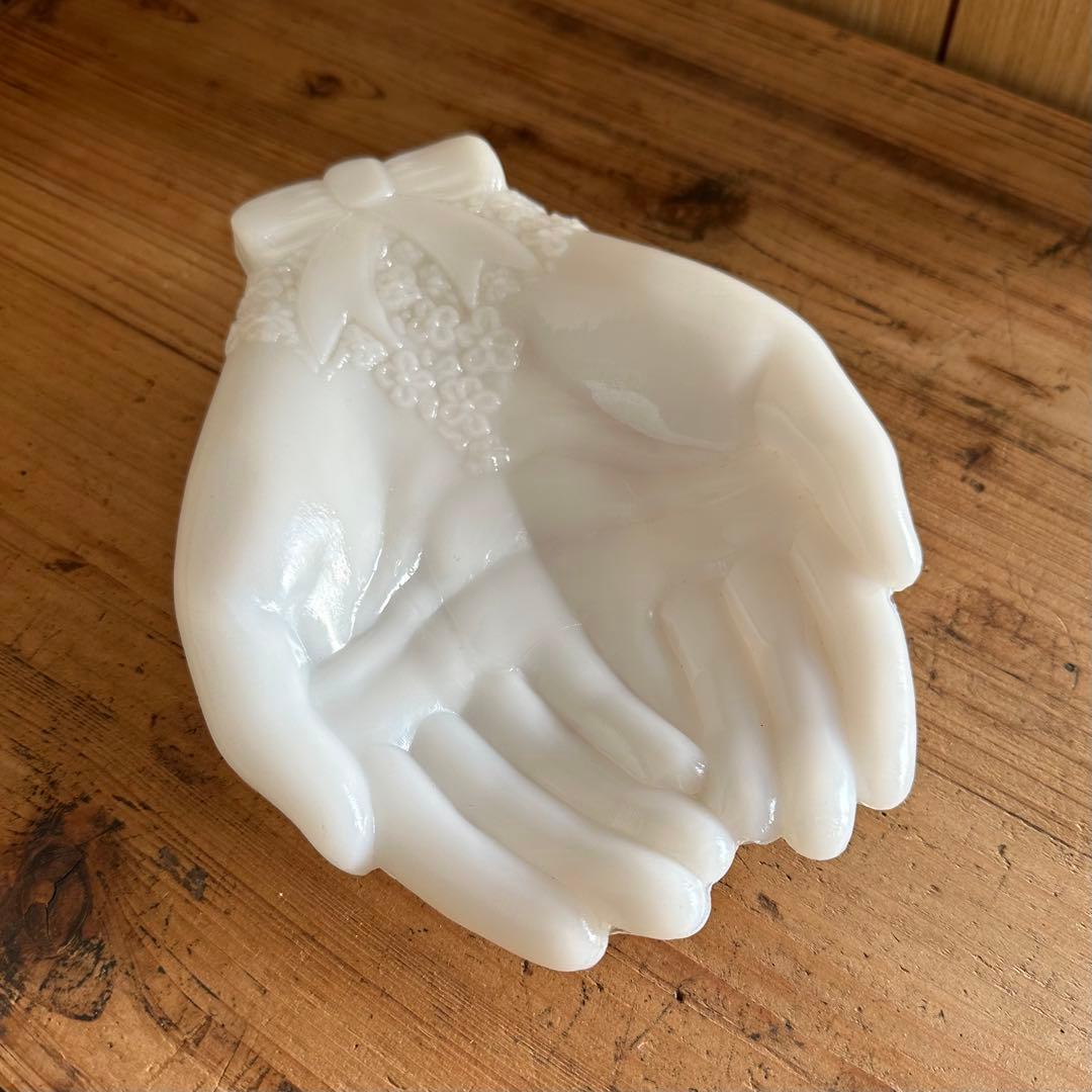 エイボン avon 手 ソープディッシュ ハンド アシュトレイ ヴィンテージ