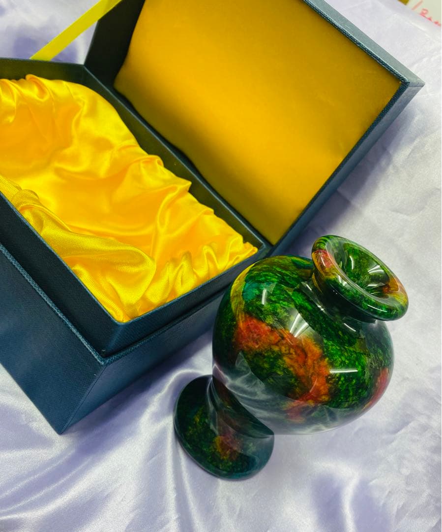 台湾七彩玉 花瓶