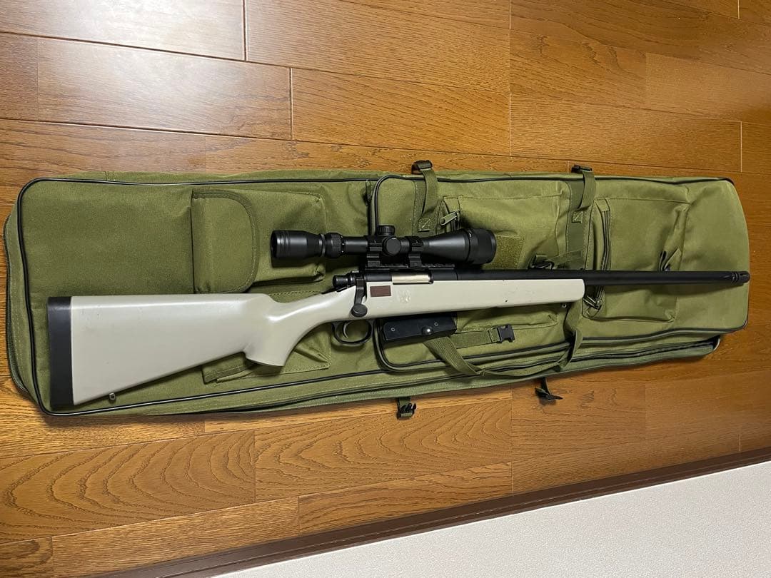 【塗装可】スナイパーライフル ボルトアクション おまけ付き