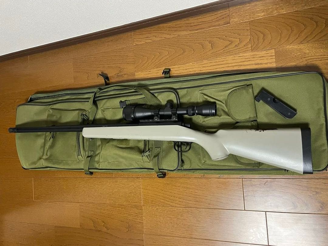 【塗装可】スナイパーライフル ボルトアクション おまけ付き