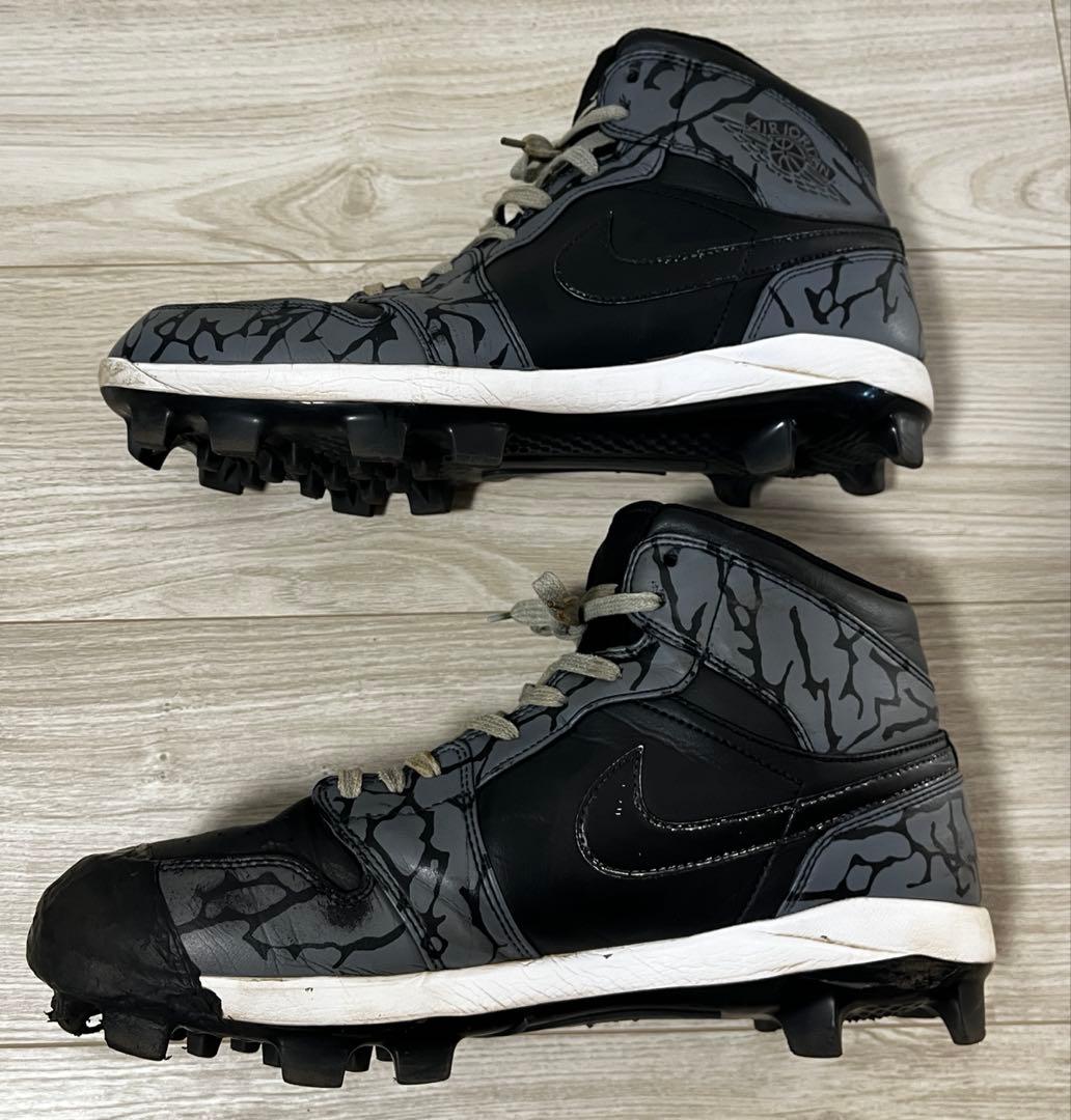 激レア　ナイキ　エアジョーダン1 野球　ポイントスパイク　29cm