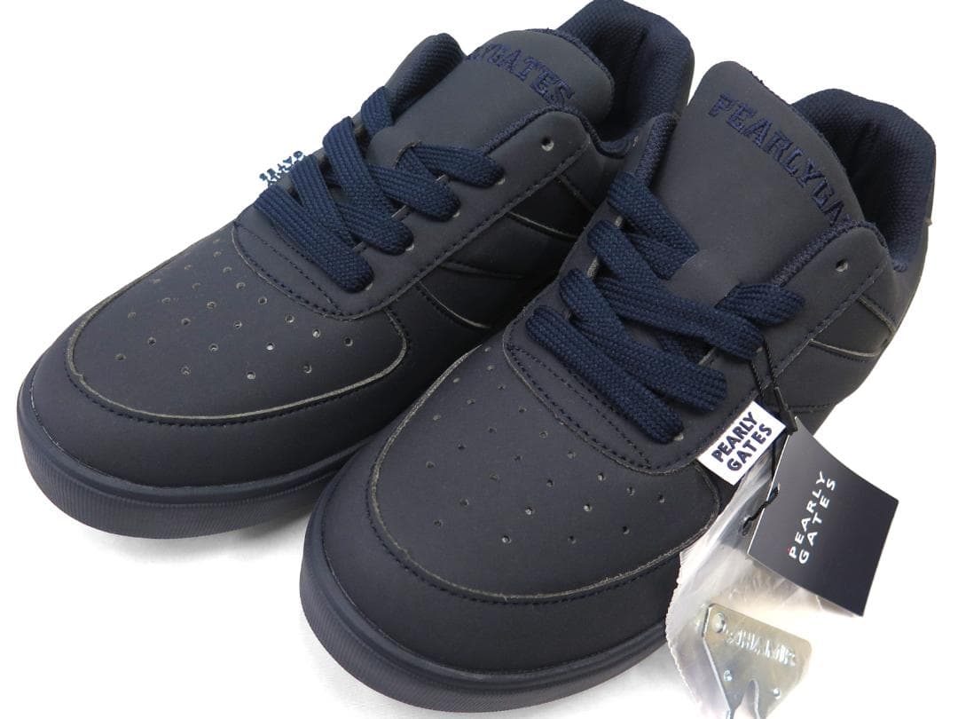 展示品●パーリーゲイツ●ローカット　ソフトスパイク　ゴルフシューズ　22.5cm