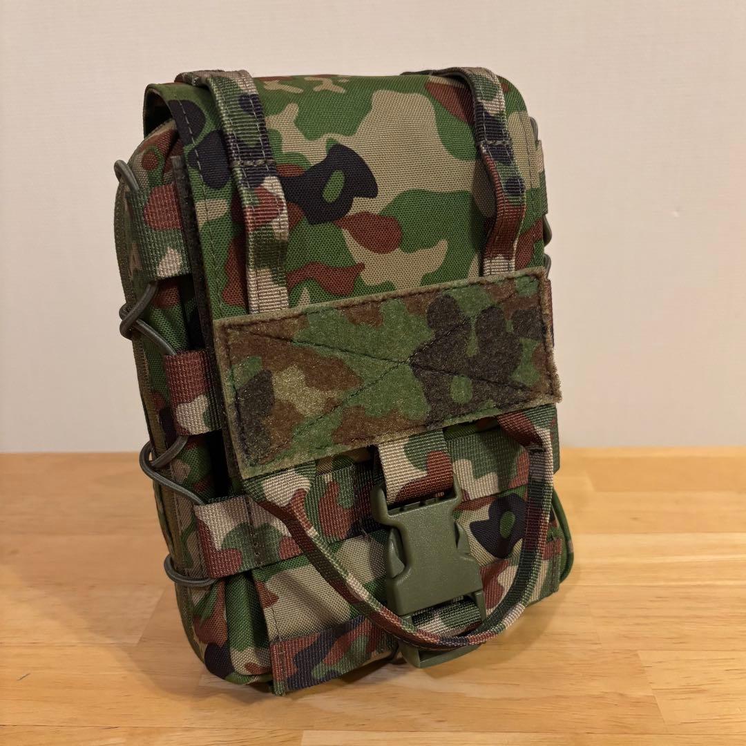 陸自迷彩 救急品袋 ブローアウトキット IFAK 縦型