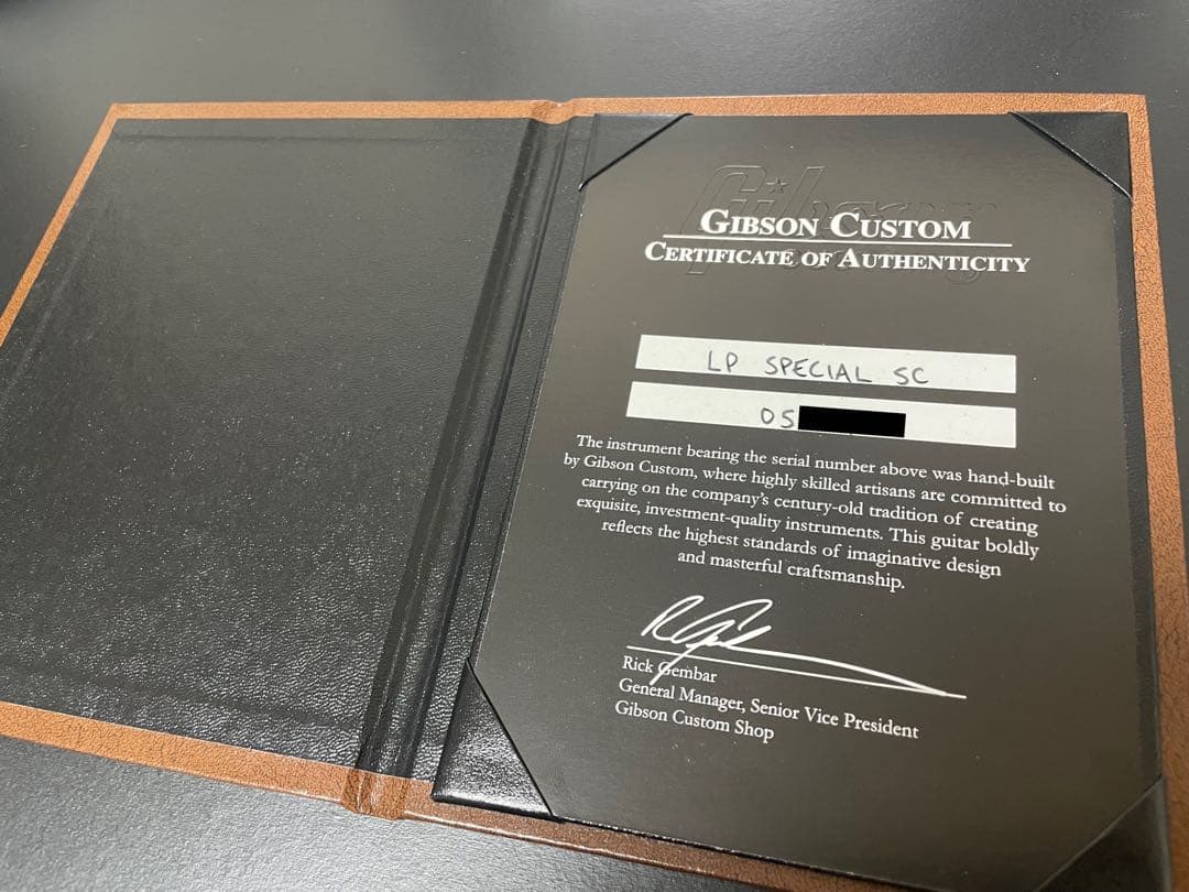 ギター Gibson Custom Shop Les Paul Special 1960