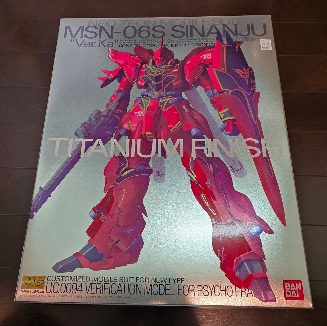 ロボット MSN-06S SINANJU Ver.Ka 1/100