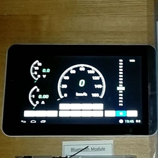 タブレットPC使用のパワーパックコントローラ