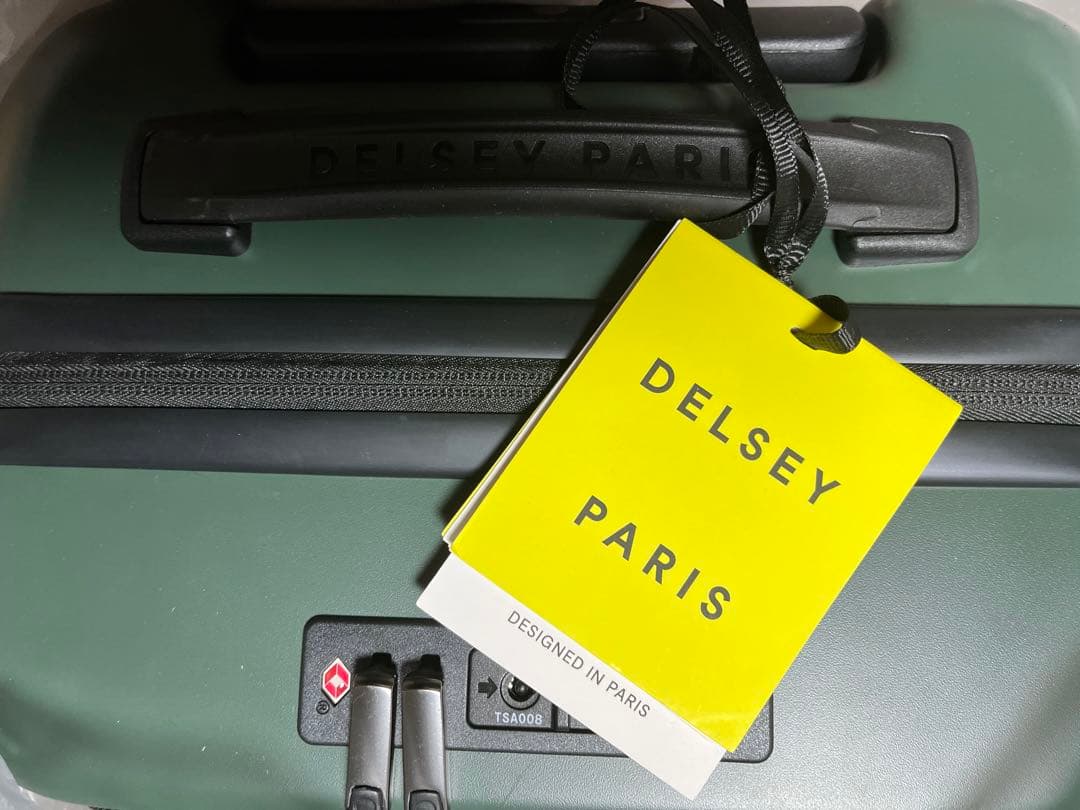 デルセー新品フロントオープン スーツケース機内持ち込み38L➕4L 拡張機能