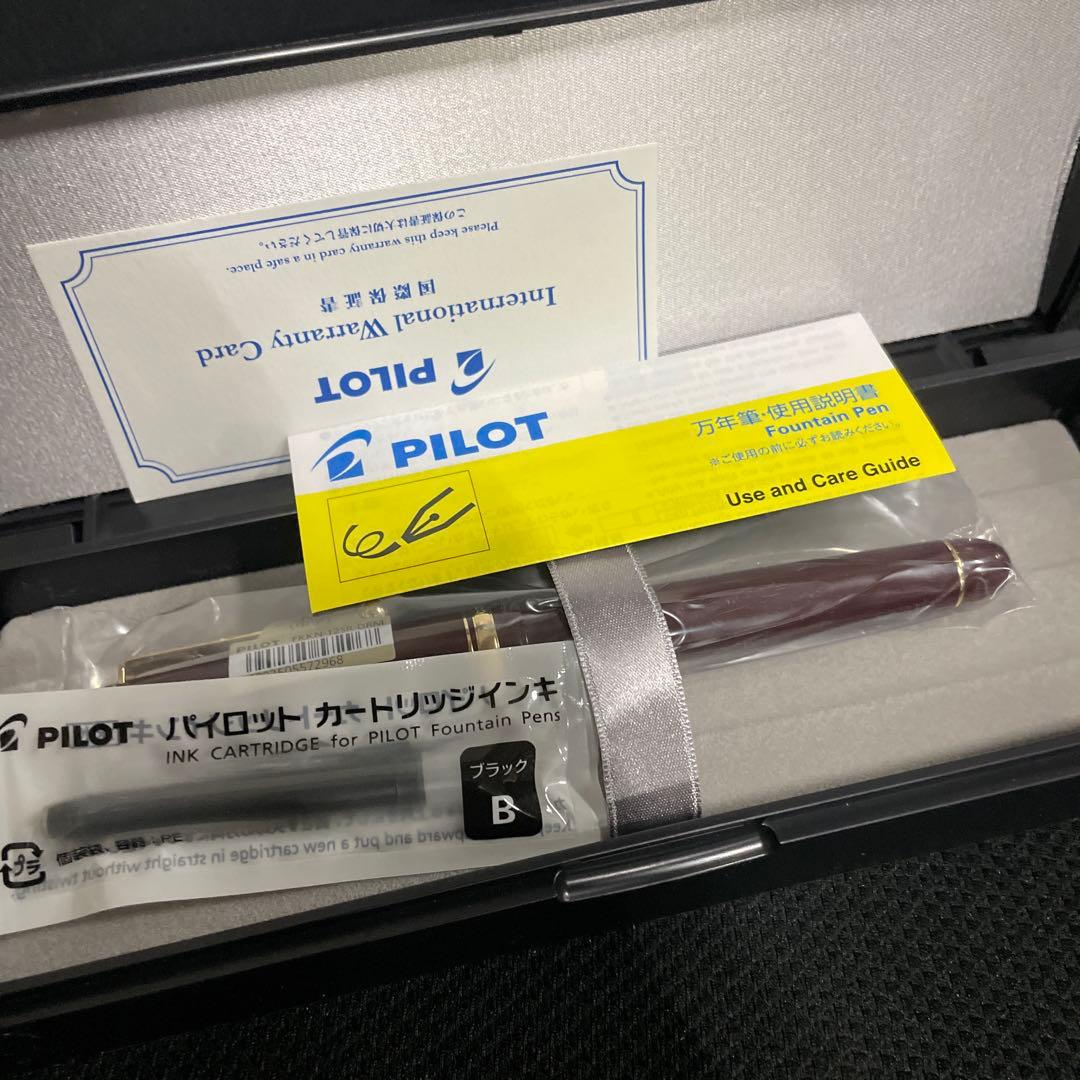 PILOT 万年筆 マンネンヒツ カスタム74 DR-M ディープレッド