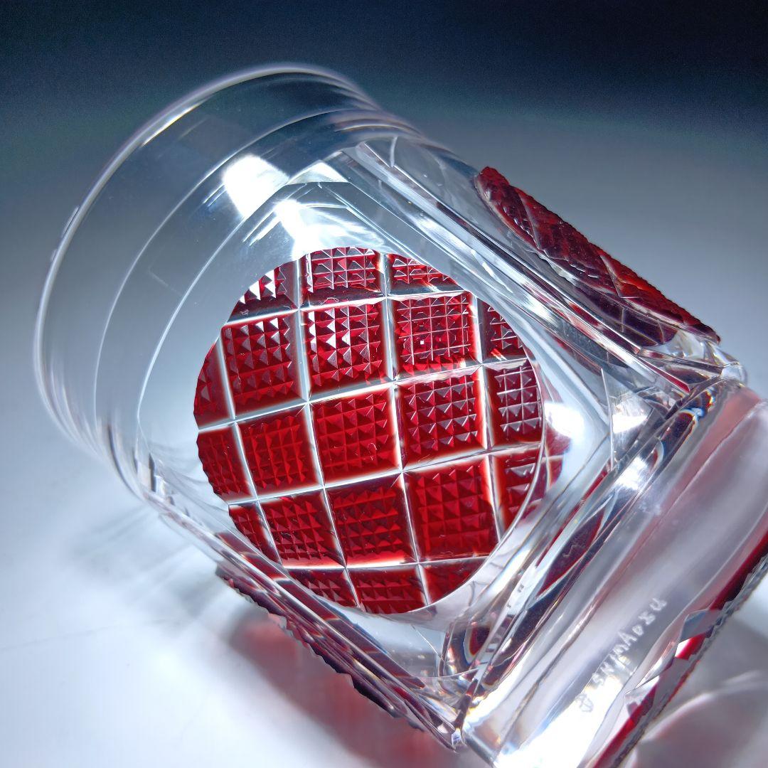 尚古集成館　監視　島津薩摩切子　オールドファションズ、タンブラー共箱