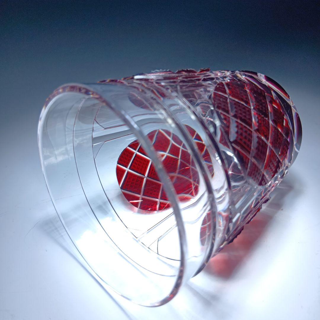 尚古集成館　監視　島津薩摩切子　オールドファションズ、タンブラー共箱