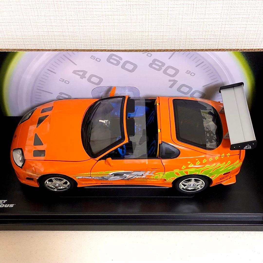 【ワイルドスピード 】1995トヨタ スープラ　1/18 ミニカー