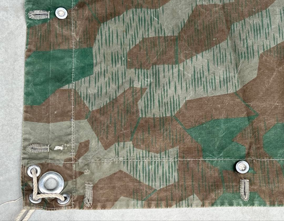 40s スイス軍幕 スプリンターカモ ツェルトバーン ミリタリー テント