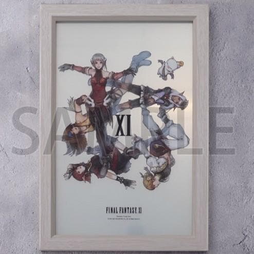 FFXI FF11 パブミラー ヴァナ・ディールの秘蔵展 B（ヒロイン）