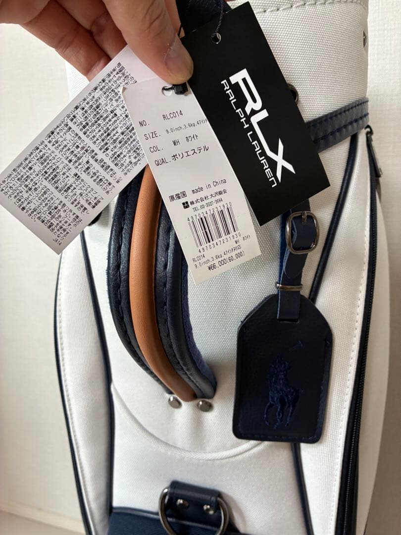 ✨新品✨ラルフローレン ベアRLC014 RLX 9インチ キャディバッグ